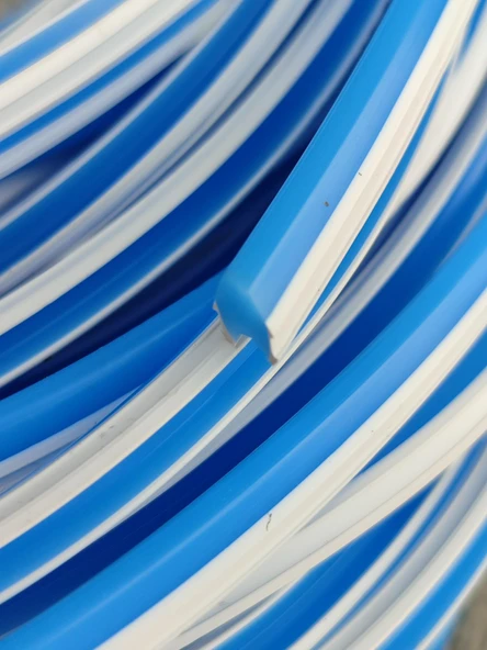 Neon Led Kılıfı 7mm 5 Metre Mavi - Resim 2