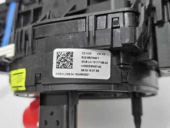 Seat Sinyal Silecek Kollu Direksiyon Sargısı 5Q0953507GD-5Q0953549F-5Q09535133R (Deformeli-010) - Resim 6