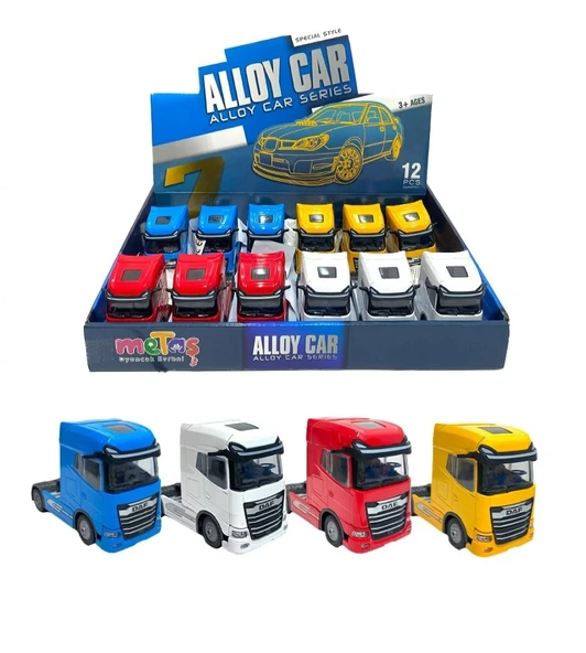 Metal DAF Tır Kafası Işıklı Müzikli Oyuncak – 12 cm ürün görseli 1