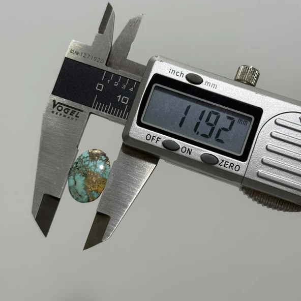 Doğal İran Nişabur Firuze (Turkuaz) Taşı 8,7 Karat - 1,73 Gram - Resim 3