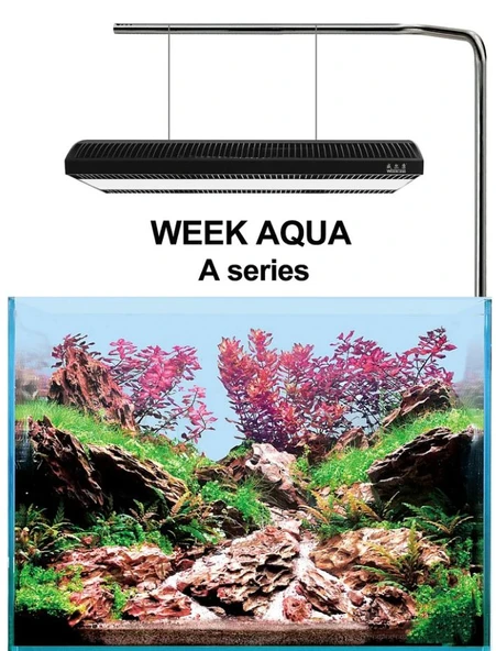 Week Aqua A430 Pro Tam Spektrum Akvaryum Led Işık 120W - Resim 2