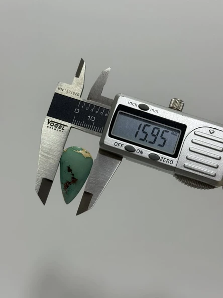 Doğal İran Nişabur Firuze (Turkuaz) Taşı 29,1 Karat - 5,82 Gram - Resim 3