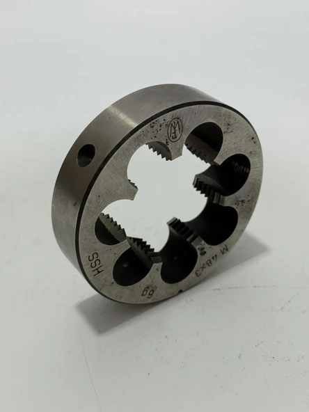 M48x3 Metrik Hss Diş Pafta 6g 2. El - Resim 6