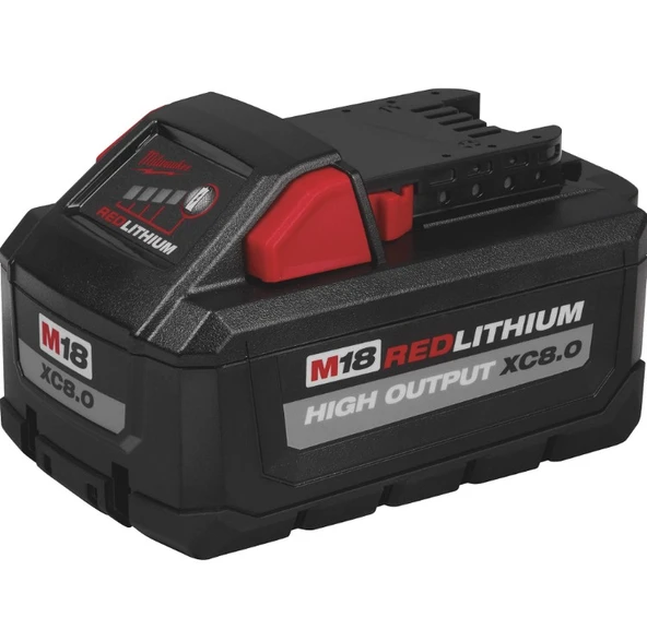 Milwaukee 18V 8.0Ah Li-ion Akü M18XC8.0 48-11-1880 ürün görseli