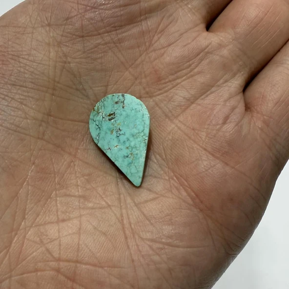 Doğal İran Nişabur Firuze (Turkuaz) Taşı  10,3 Karat - 2,07 Gram ürün görseli