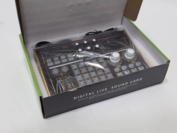 N8 Multi Fonksiyon Canlı Yayın Ses Kartı - Resim 4