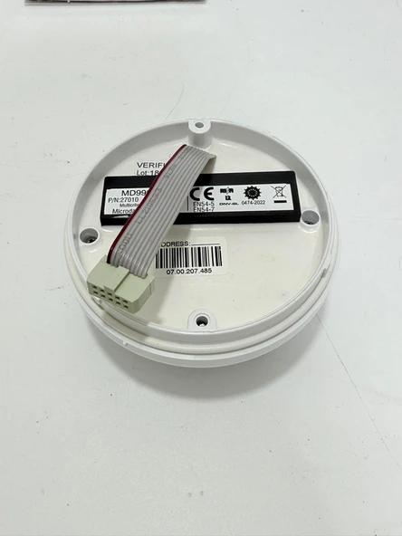 Microdata MD9901-EX ATEX Adreslenebilir Duman ve Isı Dedektörü - Resim 9