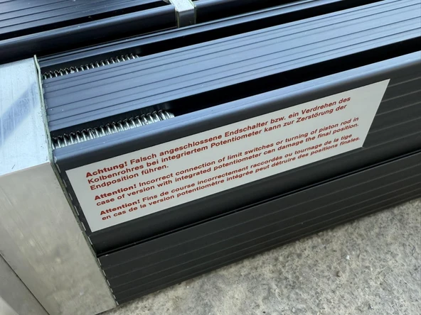 Grob Lineer Aktüatör EZ20-P/A/D-15000-3,6/4,3-100-2130100 - Resim 7