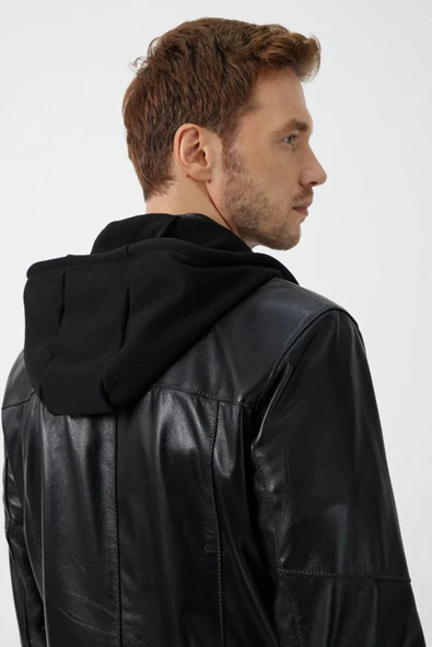 111701 DERİCOMPANY DEMAR ERKEK DERİ MONT - Resim 6