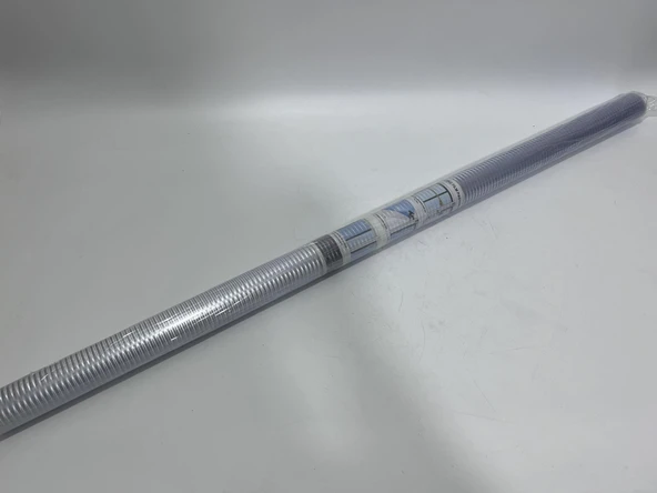 Buzlu Çizgili Duşakabin Pencere Cam Filmi 90x500cm - Resim 2