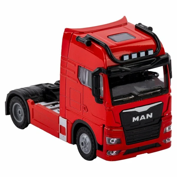 Metal MAN Tır Kafası Işıklı Müzikli Oyuncak – 12 cm - Resim 2