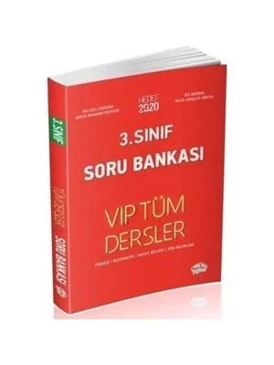 Editör Yay.-3.sınıf Vıp Tüm Dersler Soru Bankası 1920 ürün görseli 1
