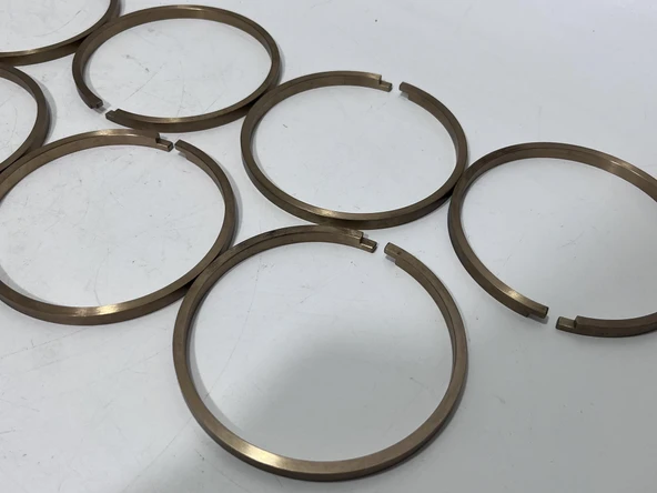 Wartsila Sulzer RTA62U Dizel Makine Başlatma Valfi Piston Segmanı 7 Adet - Resim 4