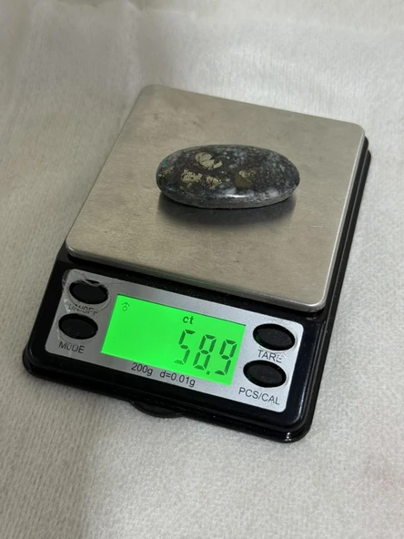 Doğal İran Nişabur Firuze (Turkuaz) Taşı 58,9 Karat - 11,78 Gram - Resim 5