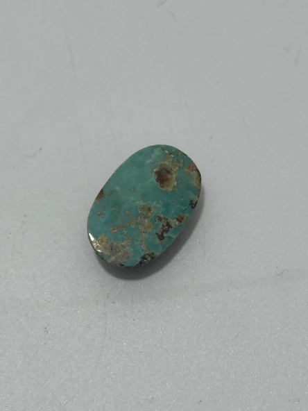 Doğal İran Nişabur Firuze (Turkuaz) Taşı 10,9 Karat - 2,17 Gram - Resim 2