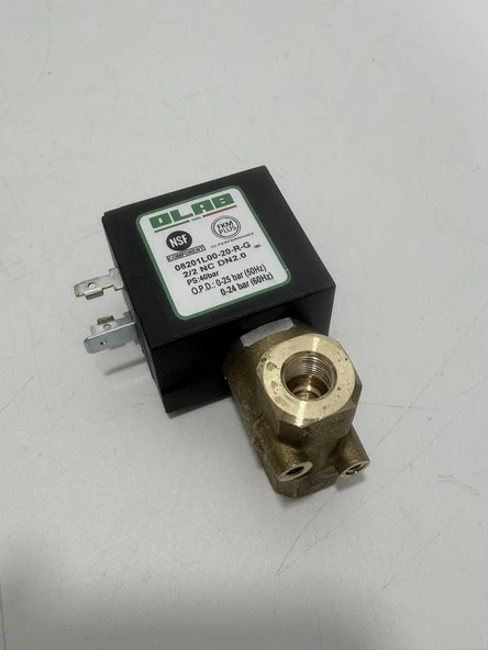 Olab 08201L00-20-R-G 2/2 Yollu Solenoid Valf 40 Bar - Resim 3