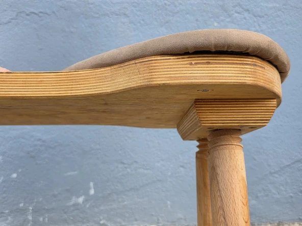 Ahşap Deri Dikim Mengenesi Pony Çalışma Tezgahı - Resim 10