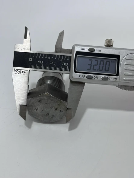 Wartsila Sulzer RTA62U Dizel Makine Hava Tahliye Vidası 4 Adet - Resim 5