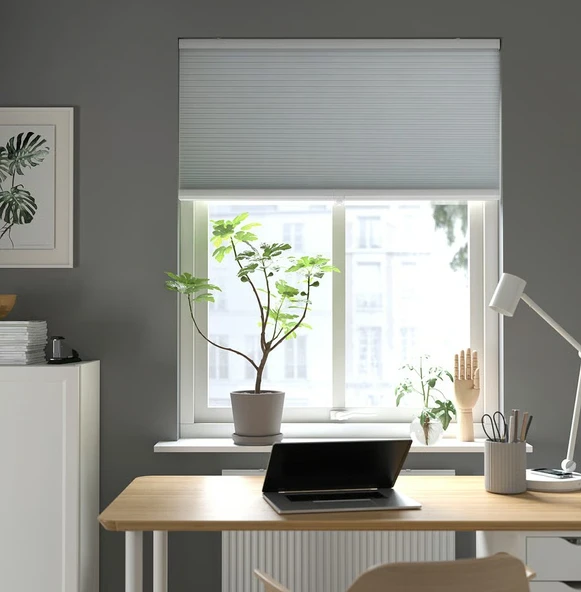 Ikea Trippevals Karartma Jaluzi Stor Perde 100x195cm - Resim 3