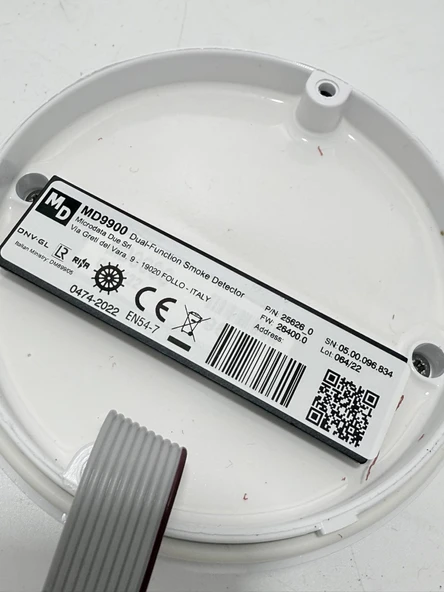 Microdata MD9900 Marine Adreslenebilir Duman ve Isı Dedektörü - Resim 6