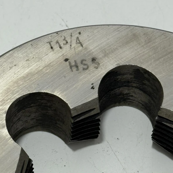 T13/4 Hss Diş Pafta 2. El - Resim 3