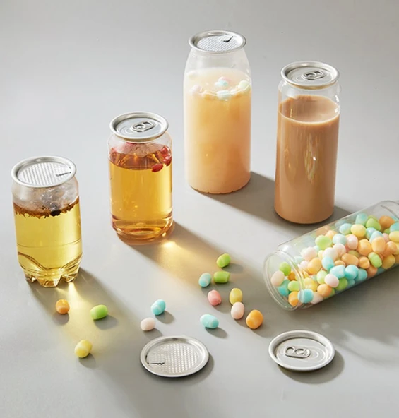 Şeffaf Plastik İçecek Kabı 100 Adet - Resim 3