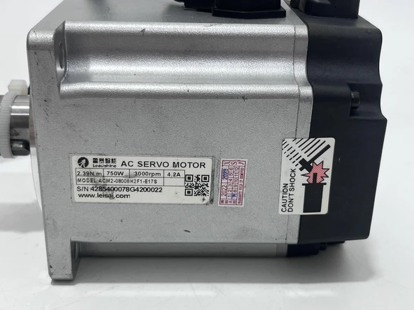 Leadshine ACM2-08008H2F1-E17S AC Servo Motor 3000rpm 750W 2.El - Resim 4