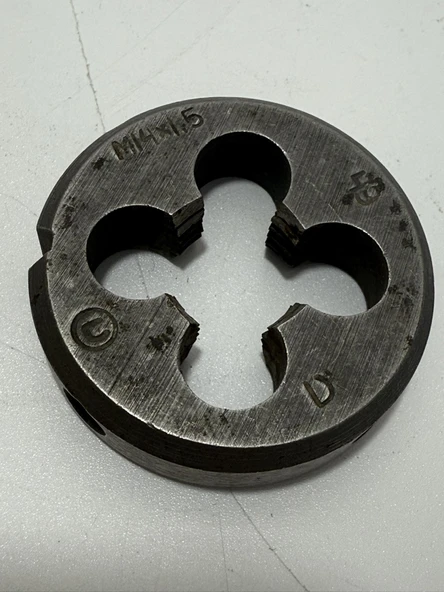 M14x1,5 Metrik Hss Diş Pafta 2. El - Resim 3