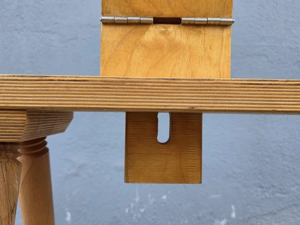 Ahşap Deri Dikim Mengenesi Pony Çalışma Tezgahı - Resim 11