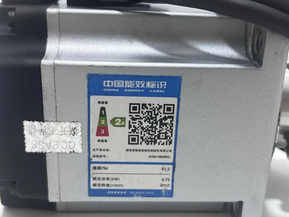 Leadshine ACM2-08008H2 AC Servo Motor 3000rpm 750W 2.El - Resim 5