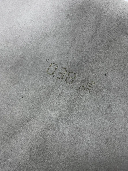 Alran Lüks Fransız Keçi Derisi Güderi Granite 40 Desi - Resim 6