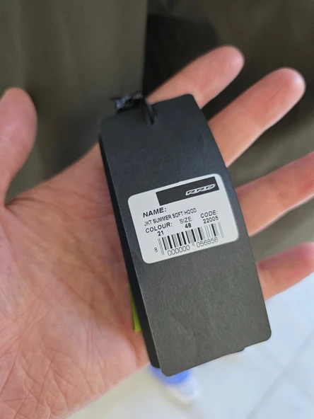 Rrd Roberto Ricci Designs Jkt Summer Soft Hood Ceket 48 Beden 22005 - Resim 5