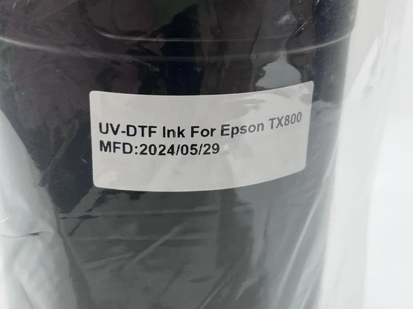 Epson TX800 Uyumlu UV-DTF Mürekkep 1000Ml Light Magenta (29/05/2024 Tarihli) - Resim 4