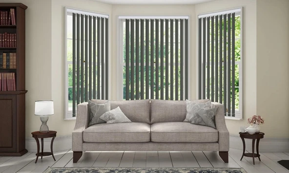 Lumina 250255-1510-1 Dikey Lamel Perde Kumaşı 89mm 100 Lm - Resim 3