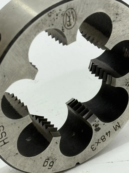 M48x3 Metrik Hss Diş Pafta 6g 2. El - Resim 5