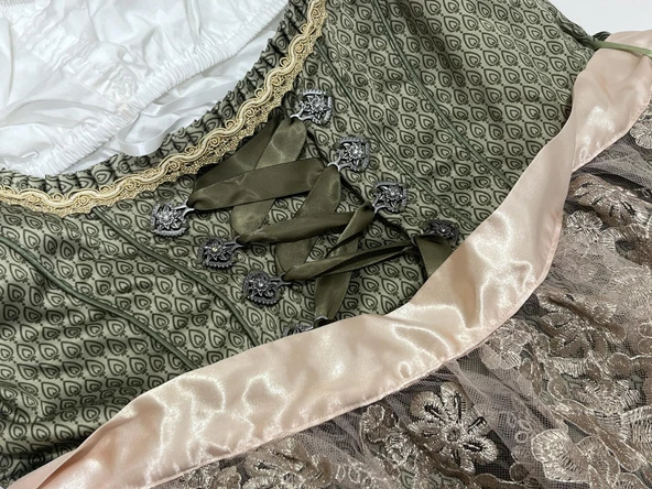 Viva Couture Octoberfast Temalı Kadın Kostümü - Resim 4