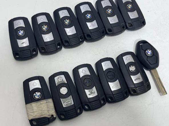 Bmw 3 Butonlu Smart Anahtar 12 Adet 2.El (Lot 6) - Resim 2