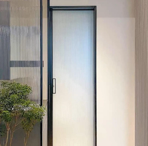 Buzlu Çizgili Duşakabin Pencere Cam Filmi 90x500cm ürün görseli