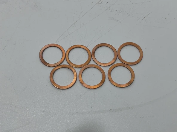 Wartsila Sulzer RTA62U Dizel Makine Conta 17,5x13,5x1 (7 Adet) - Resim 2