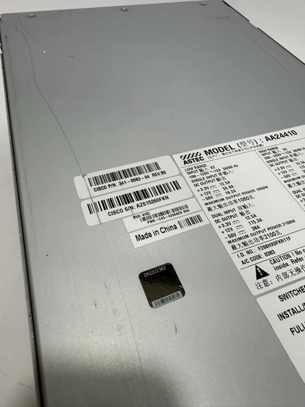 Cisco Catalyst 4500/4500E Psu Güç Kaynağı AA24410 2.El - Resim 6