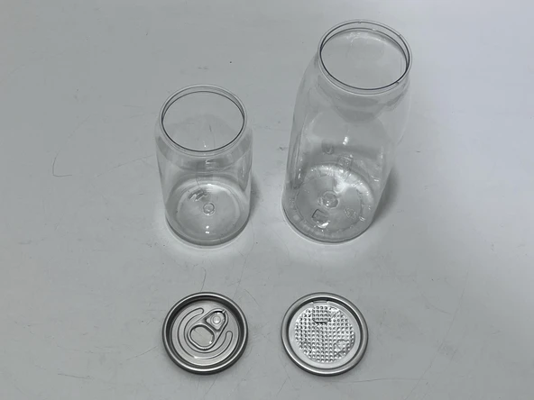 Şeffaf Plastik İçecek Kabı 100 Adet - Resim 7