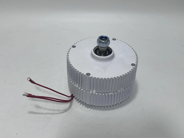 Rüzgar Türbini Mıknatıslı Jeneratör 12V 1000W PMG-M-12V-SINGLE - Resim 3