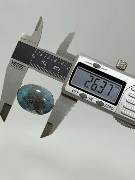 Doğal İran Nişabur Firuze (Turkuaz) Taşı  40,8 Karat - 8,16 Gram - Resim 2