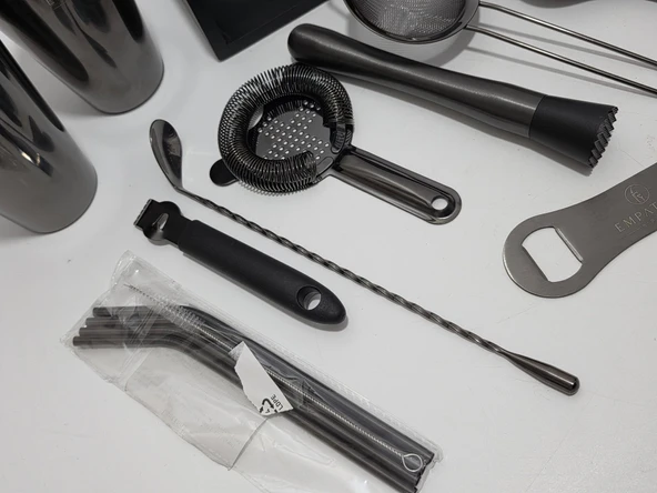 Empation Profesyonel Paslanmaz Çelik Kokteyl Seti 825ml - Resim 6