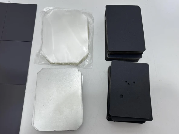 Rozet ve İsimlik Sarf Malzeme Seti 950 Adet - Resim 4