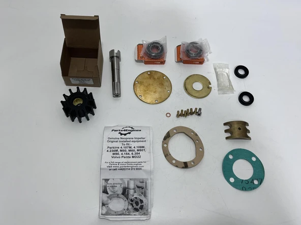 Perkins Prima M50 Ham Su Pompası Pervanesi - Resim 2