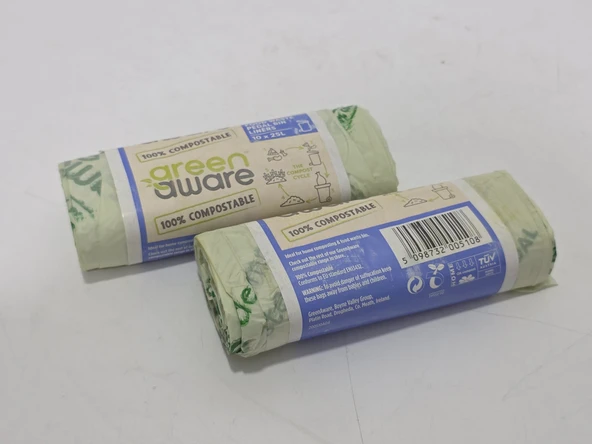 GreenAware Kompostlanabilir Poşet 25L (20 Adet) - Resim 5