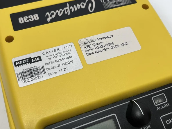 PCWI Compact DC30 Yüksek Voltaj Porozite Dedektörü 2.El - Resim 7