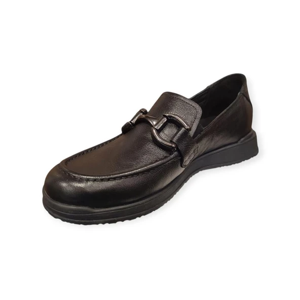 VENÜS 1901782K TOKALI YUMUŞAK LOAFER DERİ KADIN AYAKKABI - Resim 3