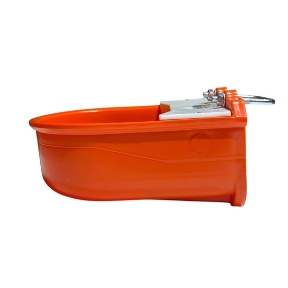 Otomatik Şamandıralı Orjinal Hammadde 5 Litre Hayvan Suluğu-2 Adet-Turuncu - Resim 4